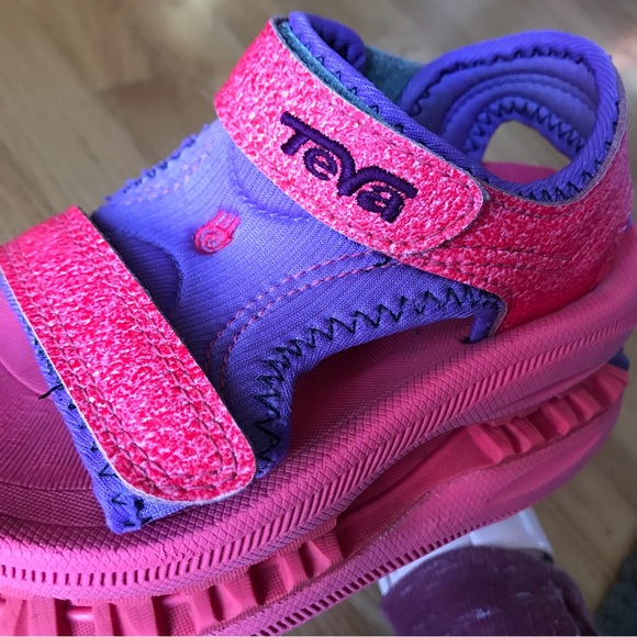 Teva Other - Teva Sandals Psyclone 3 pink and purple toddler girls size 9 little summer shoe